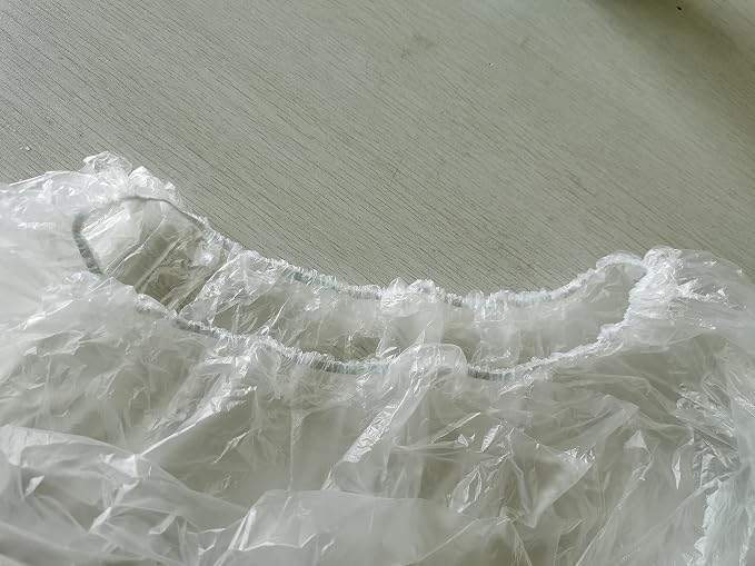 ZMDREAM Disposable Plastic Body Wraps Unisex PE Sauna Bath Suit - Image 4