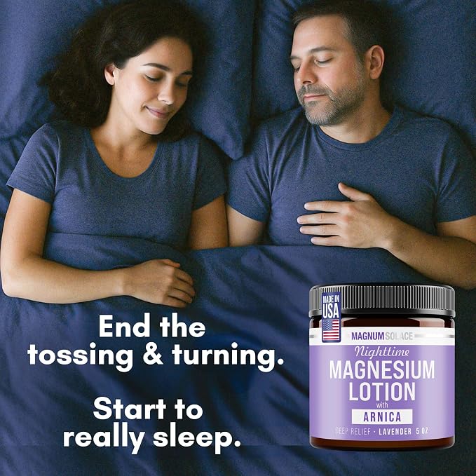 Magnum Solace Nighttime Magnesium Lotion - Image 6