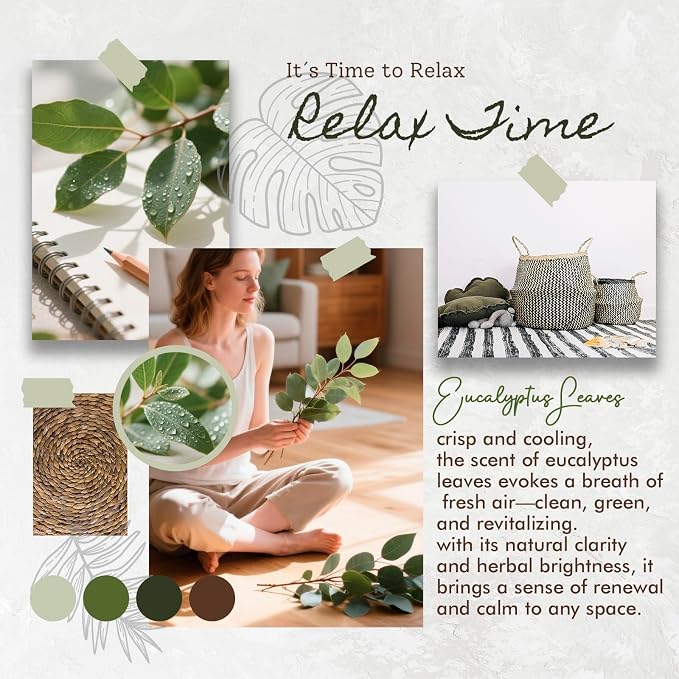 Room Spray, Eucalyptus Leaves, 4 fl oz, Air Freshener - Image 2