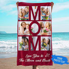JML Mothers Day Birthday Gifts for Mom from Daughter Son, Personalized Beach - Image 2