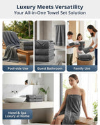 LANE LINEN Large Bath Towels - Image 7