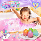 Qivatex Unicorn Bath Bombs for Girls - Image 3