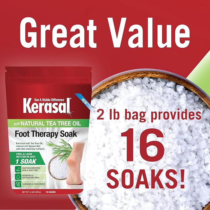 Kerasal Foot Therapy Soak, Foot Soak - Image 3