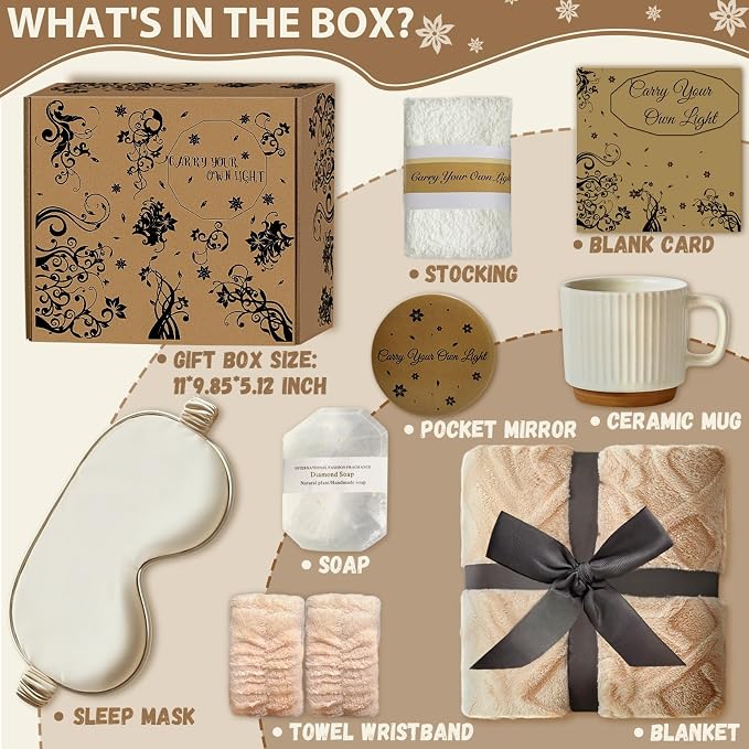 Gift Box for Mom & Women, Spa & Relaxation Set - Image 2