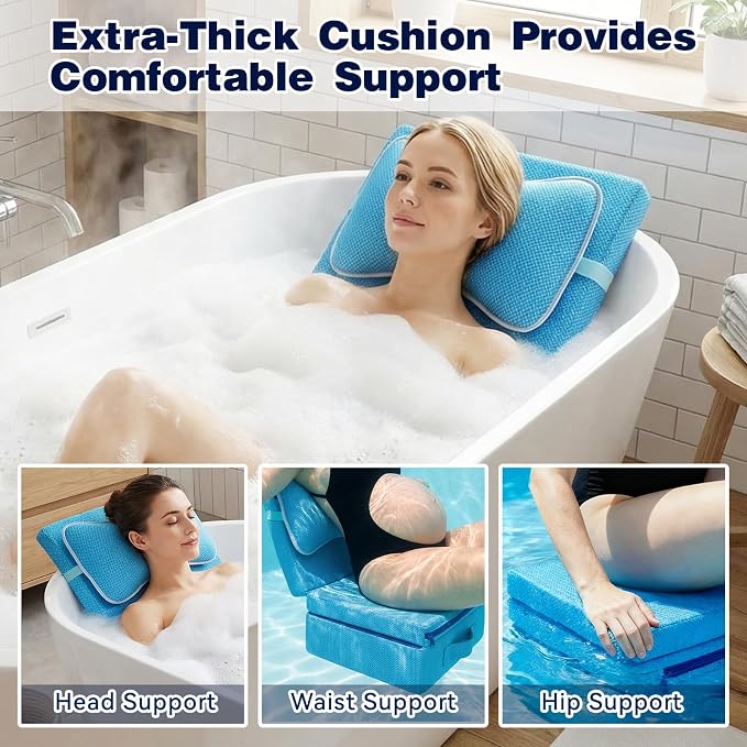 Hot Tub Booster Seat for Adults, Thickened Bathtub Cushion - Image 2