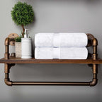 Superior Solid Egyptian Cotton Bath Towel Set - Image 8