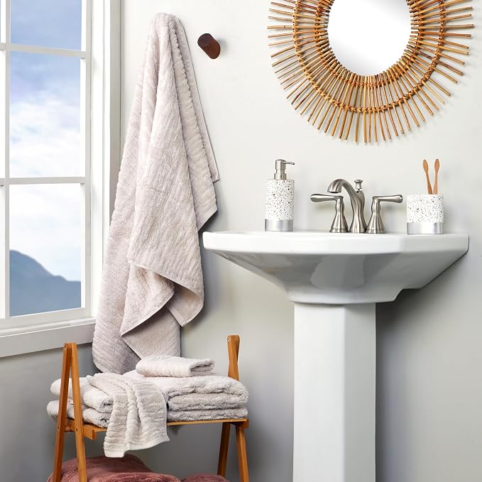 SKL Home CloudSoft Cotton Luxury 2-Piece Hand Towel Set - Image 4