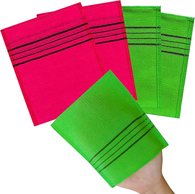 Exfoliating Bath Washcloth Mitt - Image 7