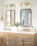 FEMILA Bathroom Vanity Light, Farmhouse Modern Vanity Lighting fixtures - Image 4