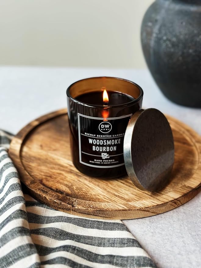 DW Home Woodsmoke Bourbon Candle - Image 5