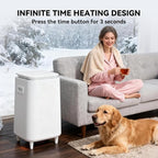 Large Towel Warmer for Bathroom, Unlimited Heating Heated Towel Warmers Bucket - Image 2