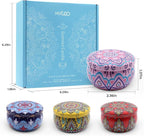 Scented Candles Gift Set for Women 4 Pack Soy Wax Candles - Image 4