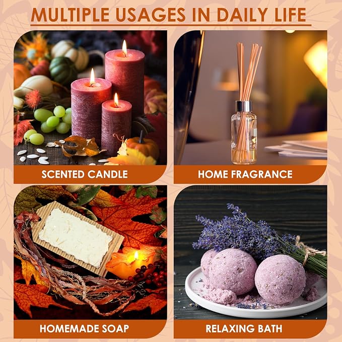 Autumn Fragrance Oil Set, ARVIDSSON Fall Essential Oils - Image 6