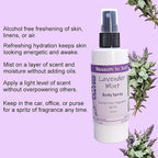 Blossom to Bath Lavender Mint Body Spray - Image 3