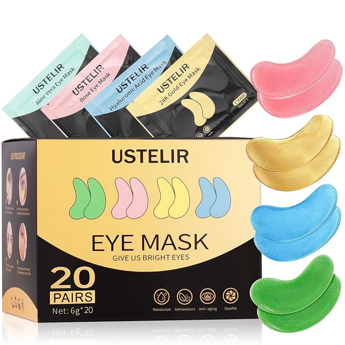 Under Eye Patches, 20 Pairs Eye Mask by HOME