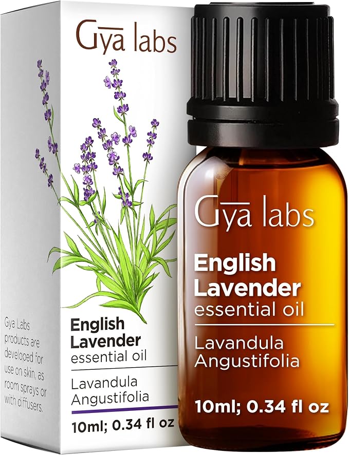 100% Pure English Lavender Essential Oil by GyaLabs