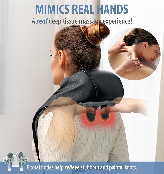 Zyllion Cordless Neck and Shoulder Massager - Image 8