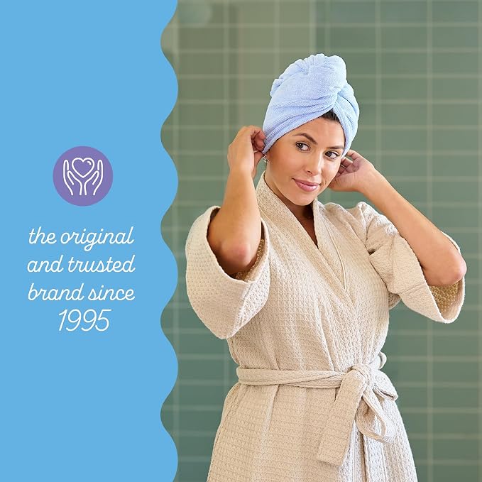 Turbie Twist 2-Pack Microfiber Hair Towel - Image 6