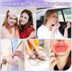 80PCS Spa Party Favors, Include Face Masks, Lip Balm, Hand Cream, Under Eye - Image 5