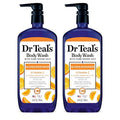 Dr Teal's Body Wash with Pure Epsom Salt, Glow & Radiance with Vitamin C & by DrTeals