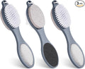 3 Pcs 4 in 1 Foot Brush for Use in Shower by TaShow