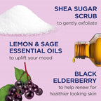 Dr Teal's Shea Sugar Body Scrub, 19 oz - Image 2