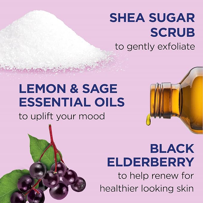 Dr Teal's Shea Sugar Body Scrub, 19 oz - Image 2