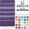 HAVLULAND Turkish Beach Towels, Oversized 40"x72" Turkish Bath Towel, Highly by Havluland