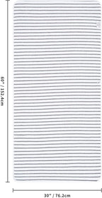POLYTE 430 GSM Microfiber Oversize Quick Dry Lint Free Bath Towel, 60 x 30 in - Image 3