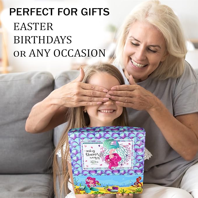 Bath Bombs for Kids with Surprise Inside, Mermaid Bath Bombs for Girls with - Image 8