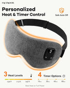 FACEMOON Heated Eye Mask for Dry Eyes: Electric Warm Compress for Blepharitis - Image 4