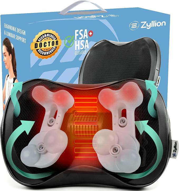 Zyllion Shiatsu Back and Neck Massager by Zyllion%2C+Inc.