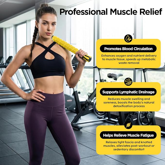 Muscle Roller & Massage Roller Stick - Image 6