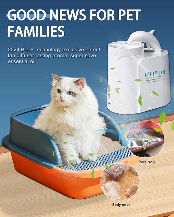 Essential Oil Diffuser | HDPE Tech Dry-Fan Aroma Diffusion - Image 6
