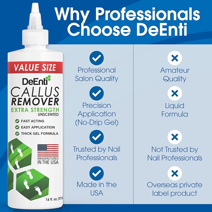 DeEnti Callus Remover for Feet, Extra Strength Foot Callus Remover Gel - Image 6