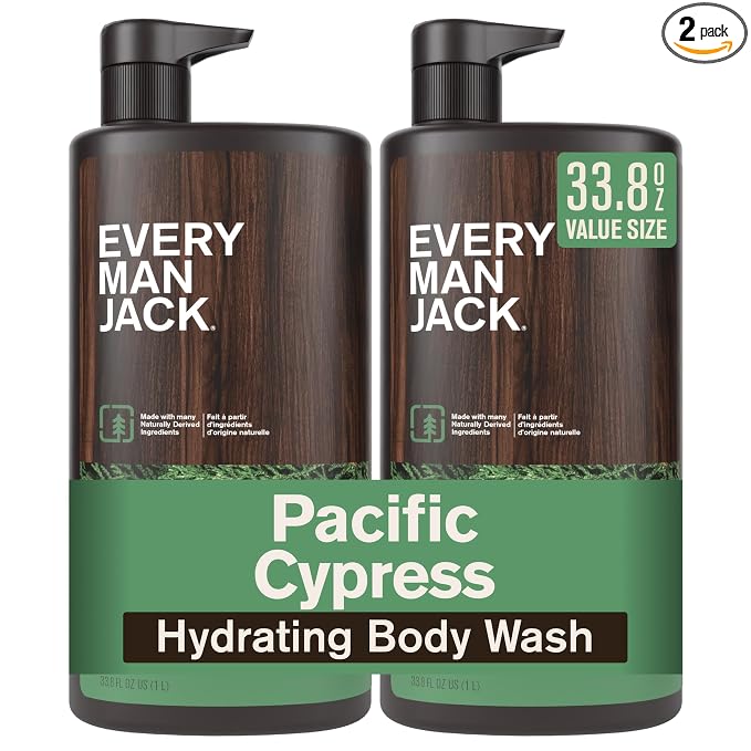 Every Man Jack Pacific Cypress Mens Body Wash by EveryManJack