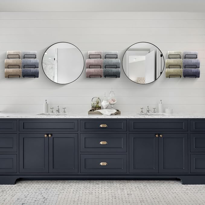 Sorbus Towel Holder for Bathroom Wall - Image 4