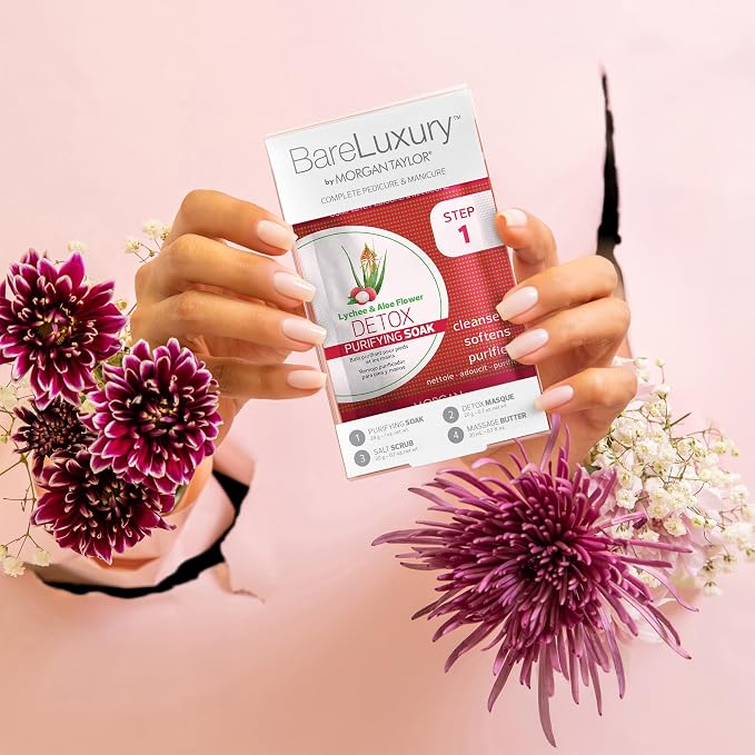 Morgan Taylor BareLuxury 4-Step Complete Pedicure & Manicure Packs - Image 2