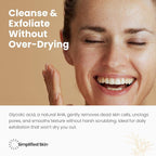 Simplified Skin Glycolic Acid Face Wash - Image 2