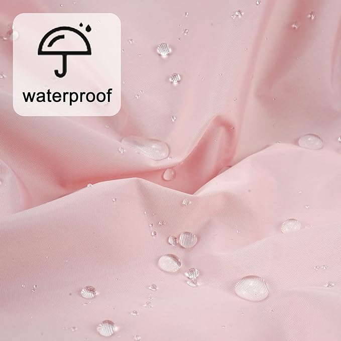 Reusable Shower Cap for Women, Large Waterproof Shower Bonnet Washable Elastic - Image 6