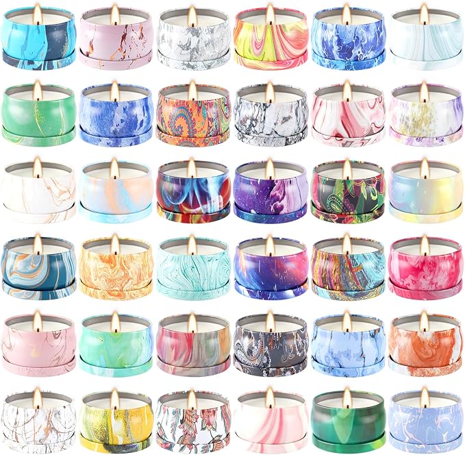 WPONSZU 36 Pack Scented Candles Gift Set - Image 4