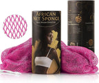 African Net Sponge Authentic Exfoliating Body Scrubber by SpiralScgv