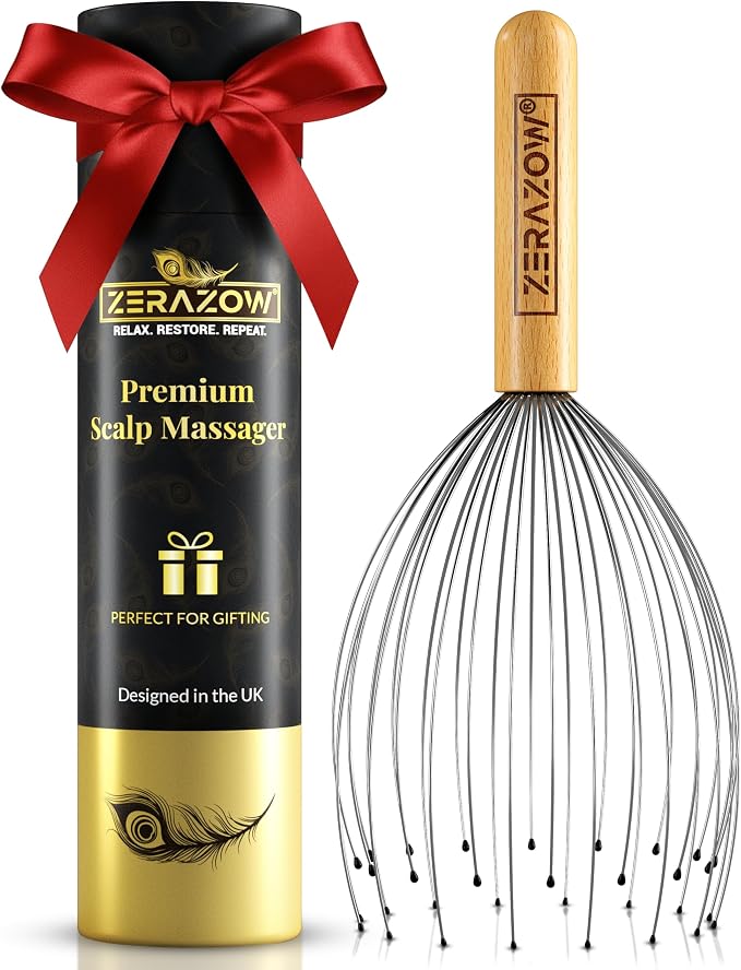 ZERAZOW® Scalp Massager with 32-Prong, Head Massager Scalp Massage Tool - Image 9