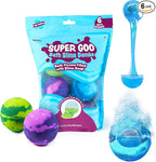 Tub Works Super Goo Bath Slime 'Surprise' Bombs, 6 Pack | Kids Bath Bombs by TubWorks
