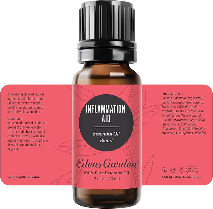 Edens Garden Inflammation Aid Essential Oil Blend- 100% Pure Premium Grade - Image 9