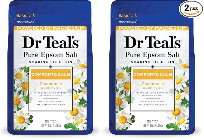 Dr Teal's Epsom Salt Soaking Solution, 48 Oz by DrTeals