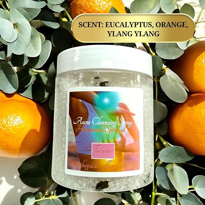 Aura Cleansing Bath Salts – Dead Sea Salt Bath Soak - Image 4