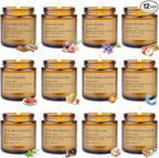 Scented Candles for Home, 12 Pack Aromatherapy Candles for Home Scented by YINUOLIGHT