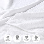 Superior Egyptian Cotton 12-Piece Towel Set, Guest Bath Decor Essentials - Image 8