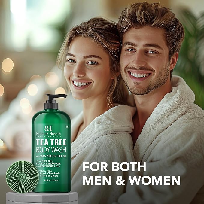 Botanic Hearth Tea Tree Body Wash - Image 5